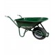 Bouw Kruiwagen 85L Ronde Buis Gecoat Groen