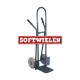 Steek-krattenwagen PRO 300kg softwiel