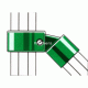 Bekaclip Steunpaalbeugelset antraciet grijs (2x)