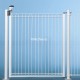 Bekazur 2D Poort h119xb127cm wit RAL 9010 te betonneren