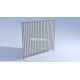 Bouwhek City Fence dicht b216 x h200cm 