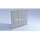 Bouwhek City Fence Light dicht b216xh200cm 