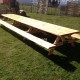 Douglas / Lariks Picknicktafel rustiek  200cm 