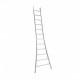 Maxall Ladder enkel uitgebogen 14 sporten 3,75m 65mm