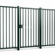 Enkele poort Tyro h100 x b450cm gecoat