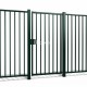 Enkele poort Tyro h100 x b300cm gecoat greenline